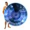 PoolCandy 60" Illuminated Galaxy LED Jumbo Island Butterfly Nebula Float